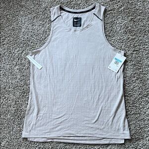 Nike Men's Light Gray Tank Top